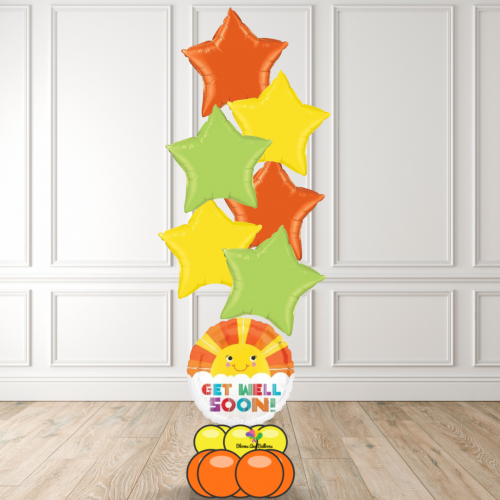 Get well soon sunshine theme
