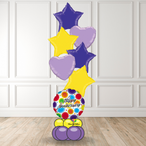 Polka dots Anniversary theme