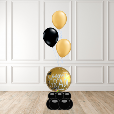Congrats Grad! Black and gold theme