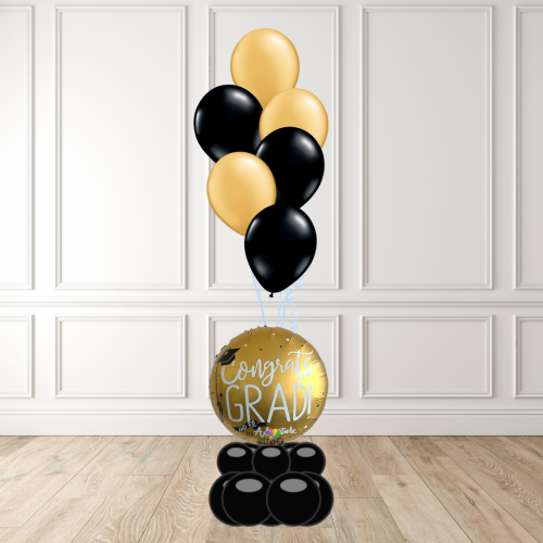 Congrats Grad! Black and gold theme