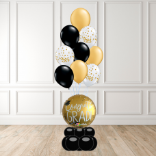 Congrats Grad! Black and gold theme