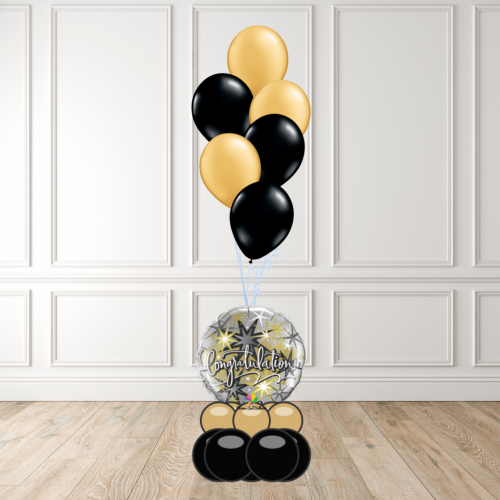 Congratulations Black and Gold Theme