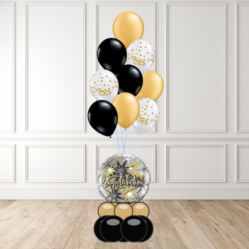 Congratulations Black and Gold Theme