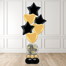 Congratulations Black and Gold Theme