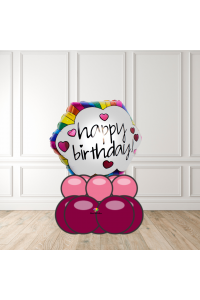 Birthday Blue and silver theme