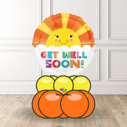 Get well soon sunshine theme