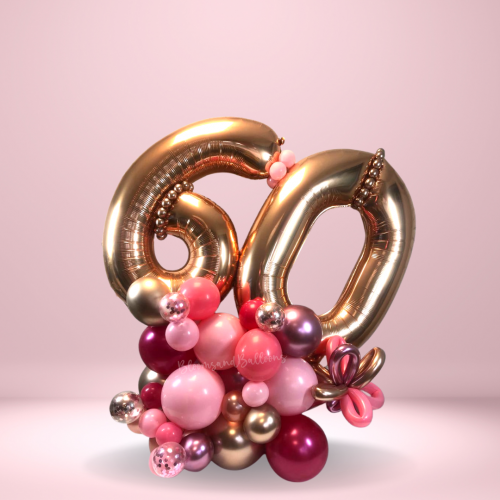 Number centerpiece Marquee