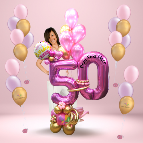 Standard Marquee With Balloon Bouquets
