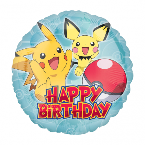 18" Happy birthday pokemon