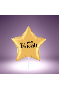 Customized deepavali foil balloon