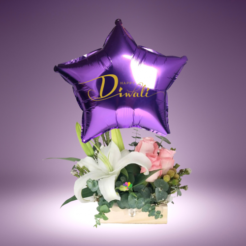Floral arrangement Deepavali
