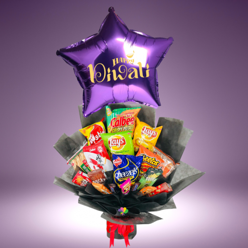 Festive large snack mix