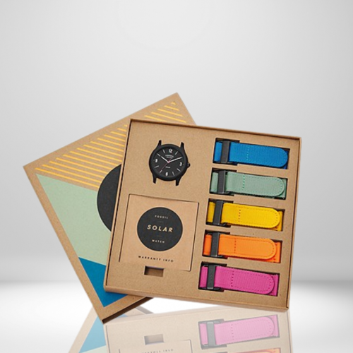 Limited Edition Fossil Solar Watch Box Set (Woman)