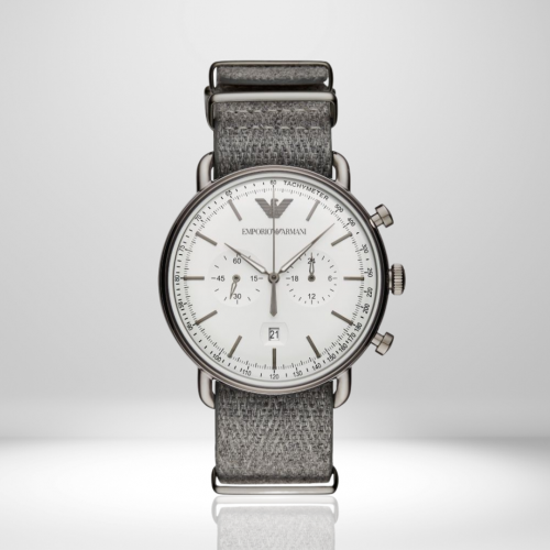 Chronograph Gunmetal Nato Men's Watch
