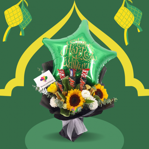 Standard Floral & Snack Bouquet